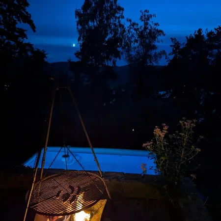 Villa W Lesie Z Widokiem Na Jezioro I Gory Oraz Prywatnym Basenem, Sauna, Kominkiem, Lasem I Ogrodem *